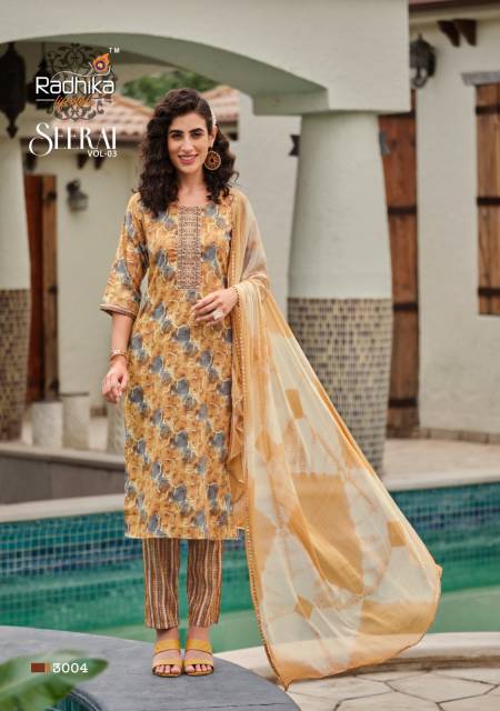 Seerat Vol 3 By Radhika Readymade Designer Salwar Suits 

